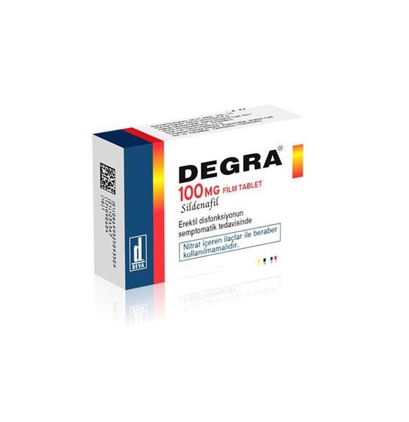 Degra 100 mg 4 Tablet Sertleştirici Hap