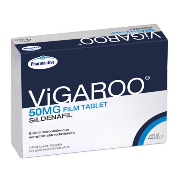 Vigaroo 50 mg 4 Tablet Ereksiyon Hapı
