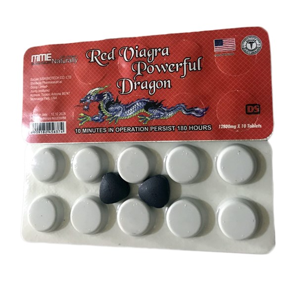 Red Viagra Dragon Sertleştirici Hap 10 Tablet